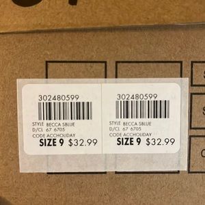 Brand New Suede Steel Blue Chunky Heel from Charlotte Russe; Size 9